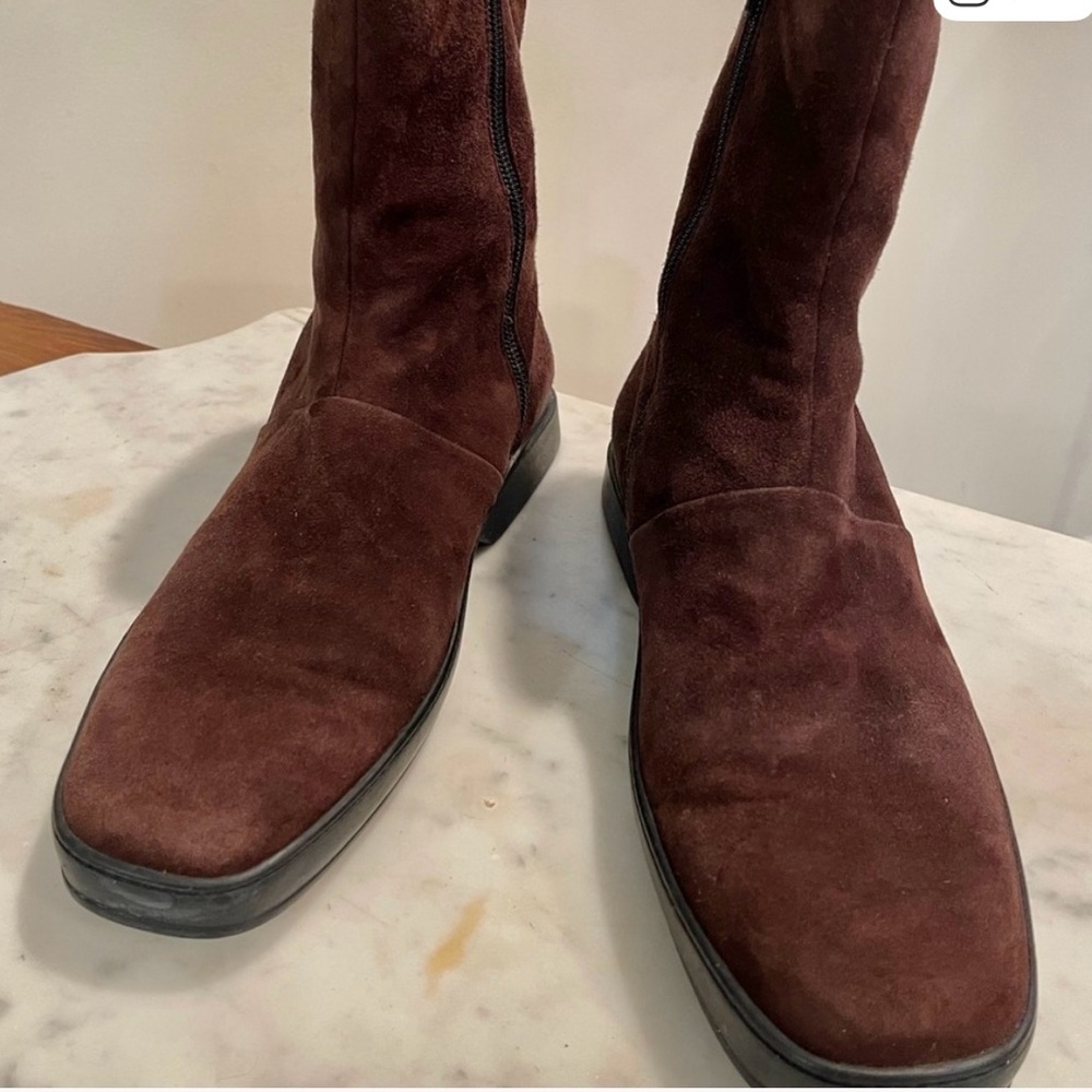 Vintage TOD'S Brown Suede Ankle Boots